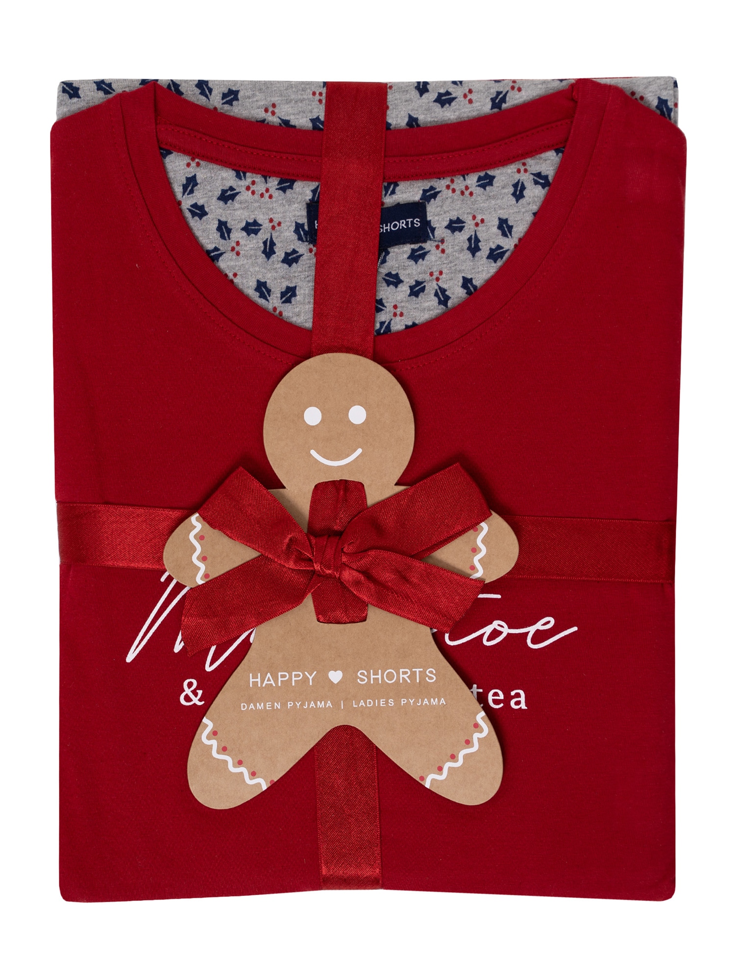 Happy Shorts Damen Pyjama Christmas