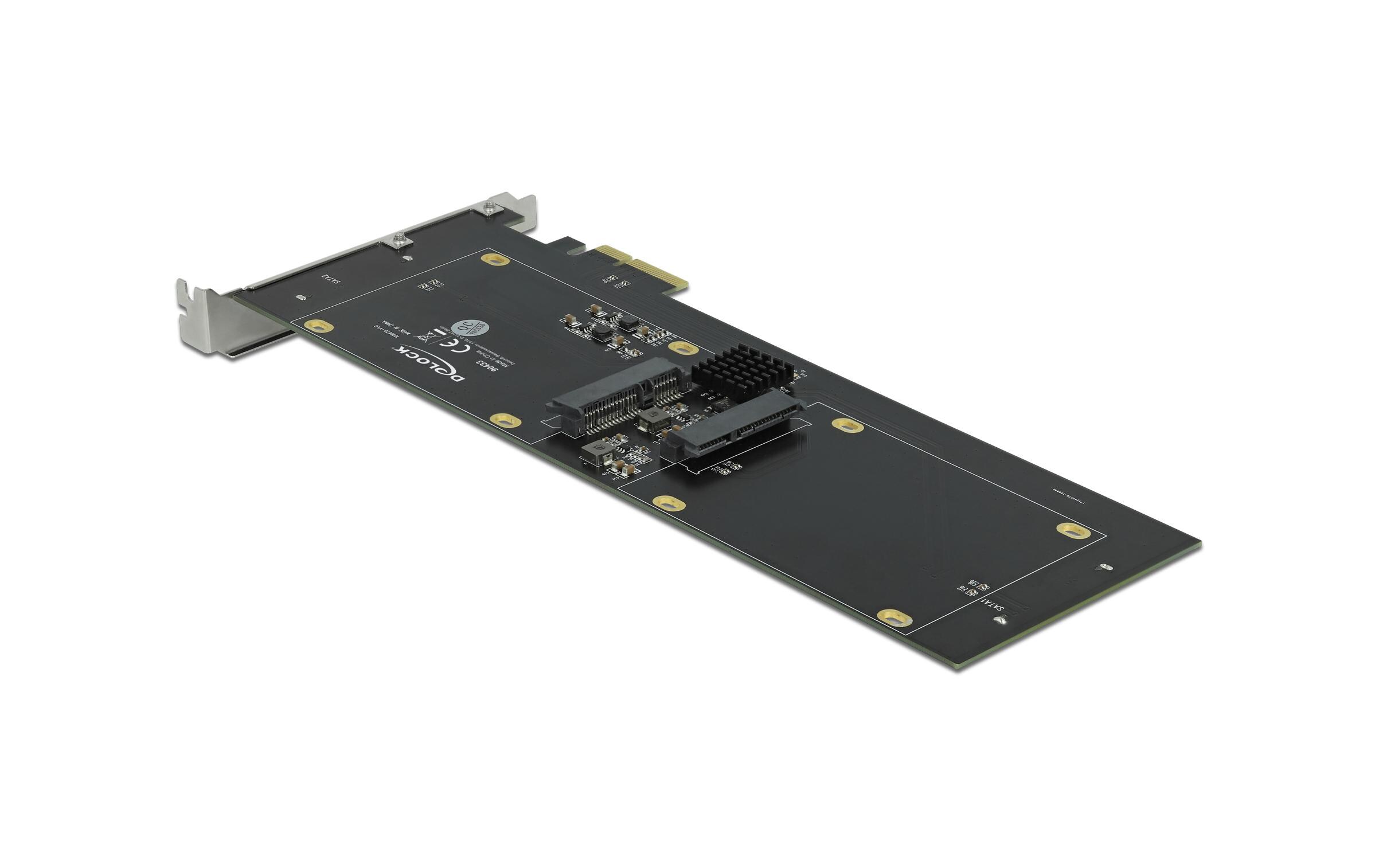 SATA-Controller PCI-Express x2- 4x SATA 2.5
