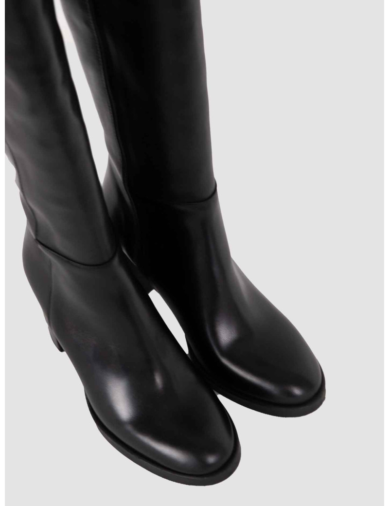 PAOYAMA CUISSARDE EN CUIR NOIR