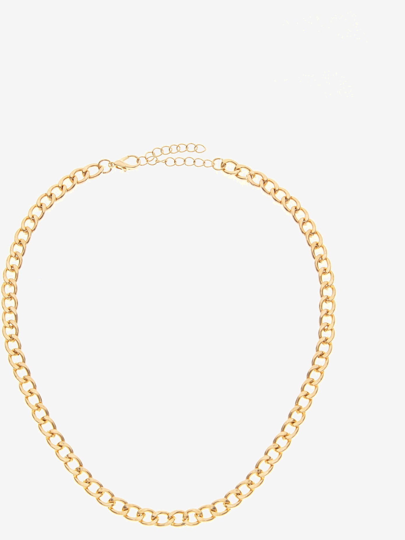 Chaîne gourmette collier tendance de style gourmette