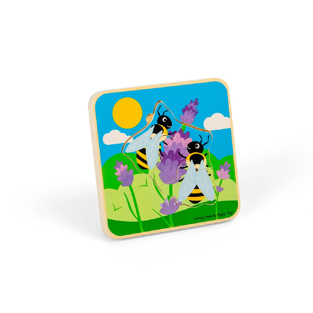 Bigjigs Toys Puzzle - Cycle de Vie de l'Abeille