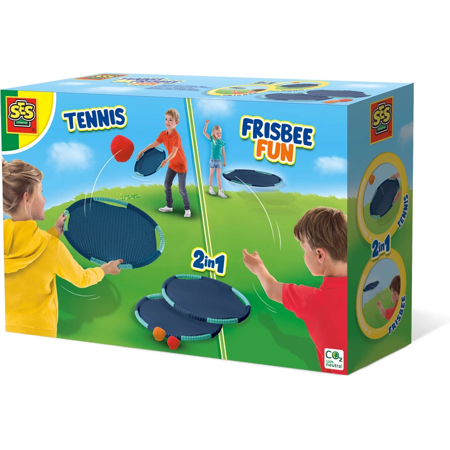 SES Creative® Tennis- und Frisbeespaß
