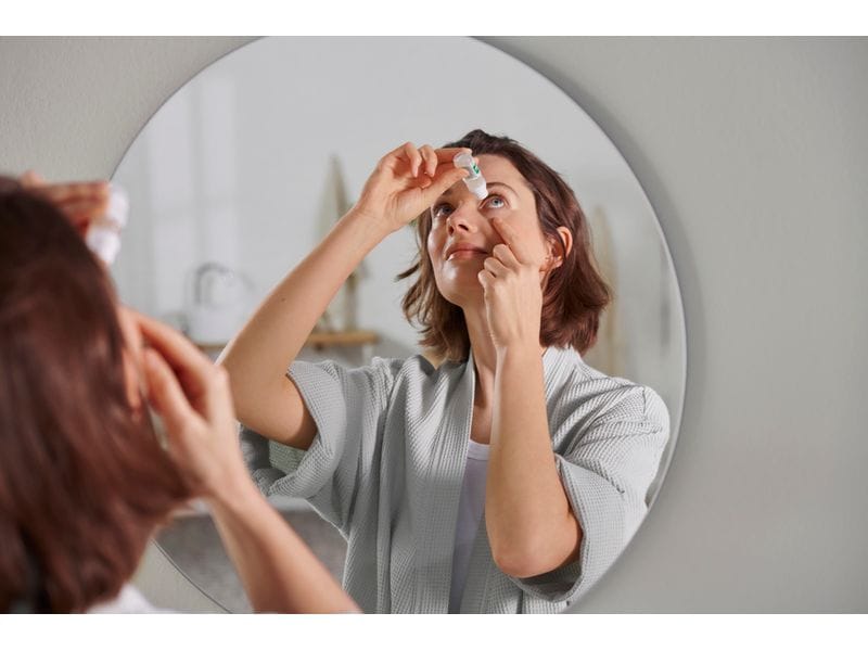 WELEDA Augentropfen Visiodoron Malva 10 ml Natürlich wirksame Augentropfen bei trockenen und gereizten Augen