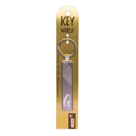NICI Schlüsselanhänger Key World 'G'