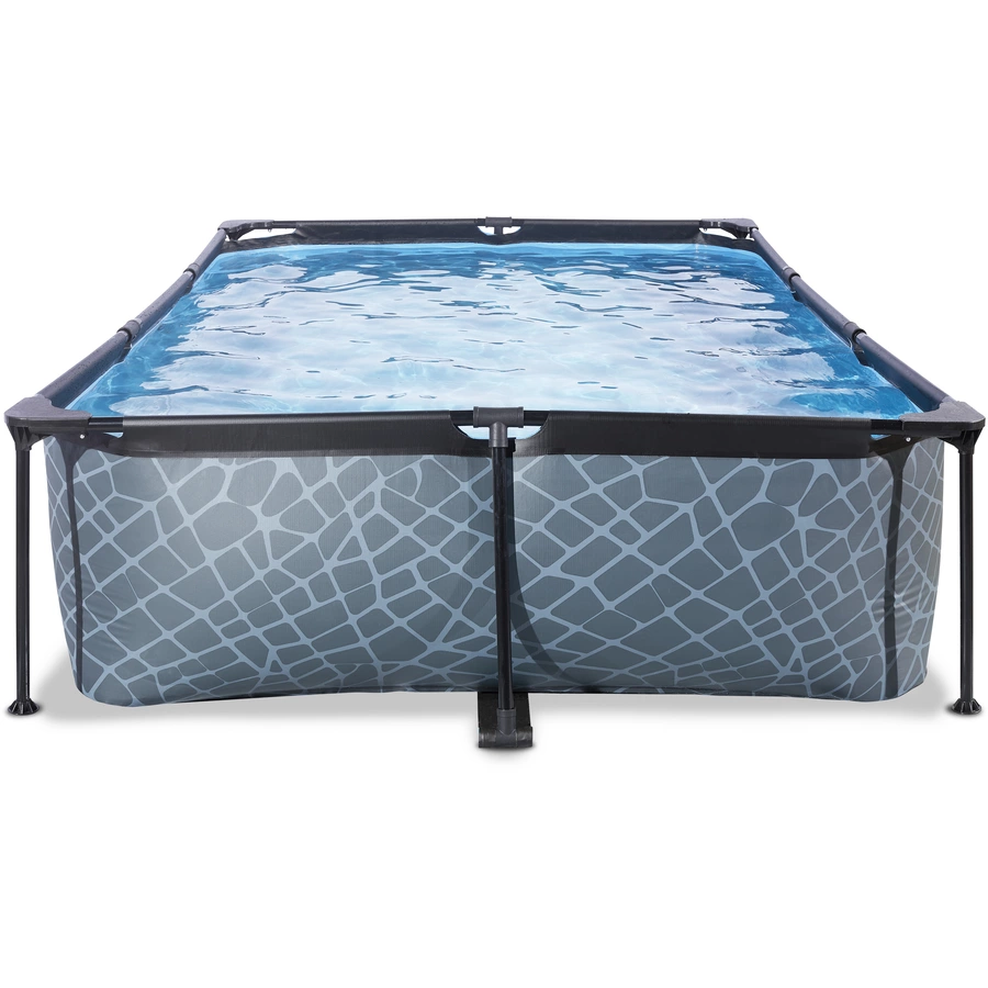 EXIT Frame Pool 300x200x65cm (12v) – Grau