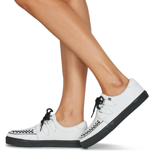TUK - CREEPERS SNEAKERS - Blanc / Noir