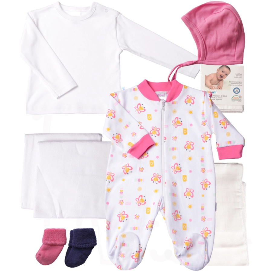 Liliput Kleines Erstausstattungspaket Schmetterling weiß, pink