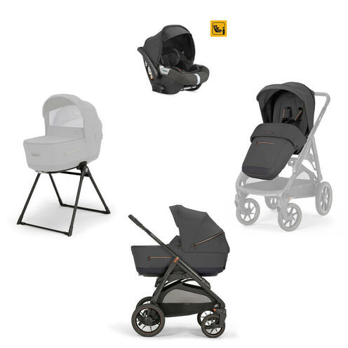 Poussette TRIO System Quattro Aptica XT Darwin Magnet Grey - INGLESINA