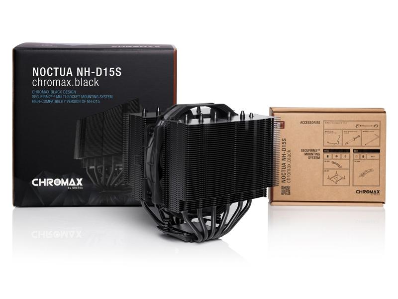 Noctua CPU-Kühler NH-D15S chromax.black Flüsterleiser Premium CPU-Kühler