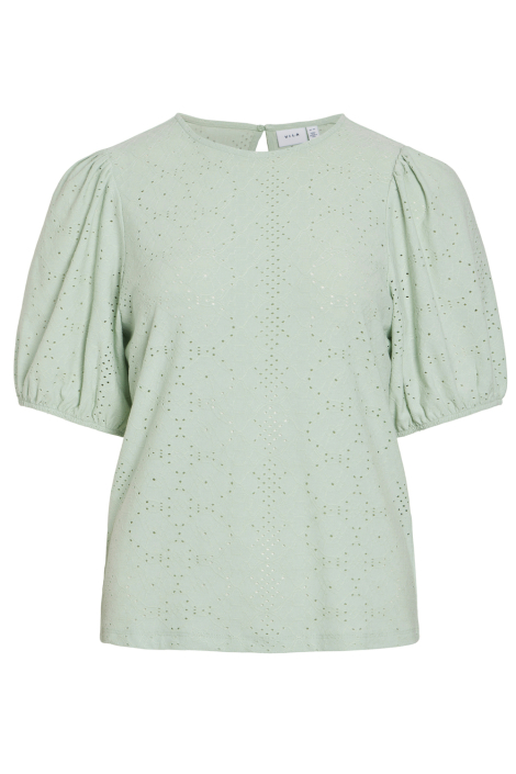 Vila groene dames blouse