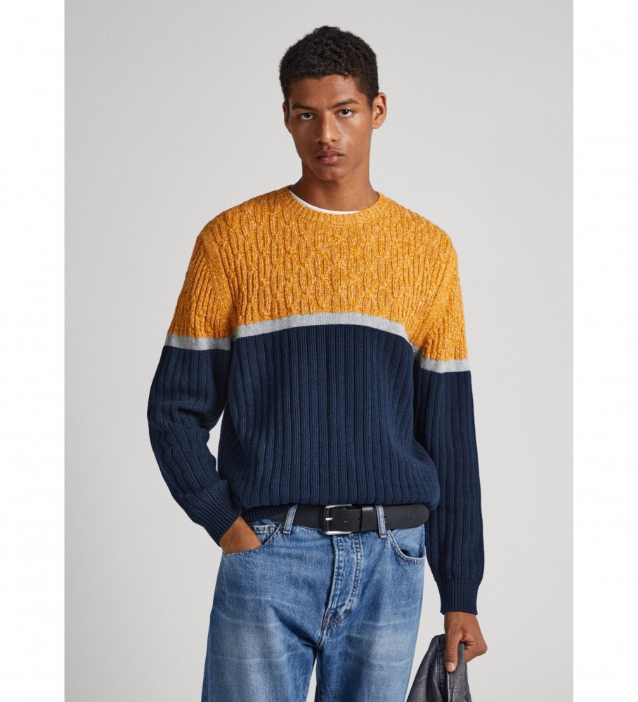 Pepe Jeans Camisola Silvano azul marinho