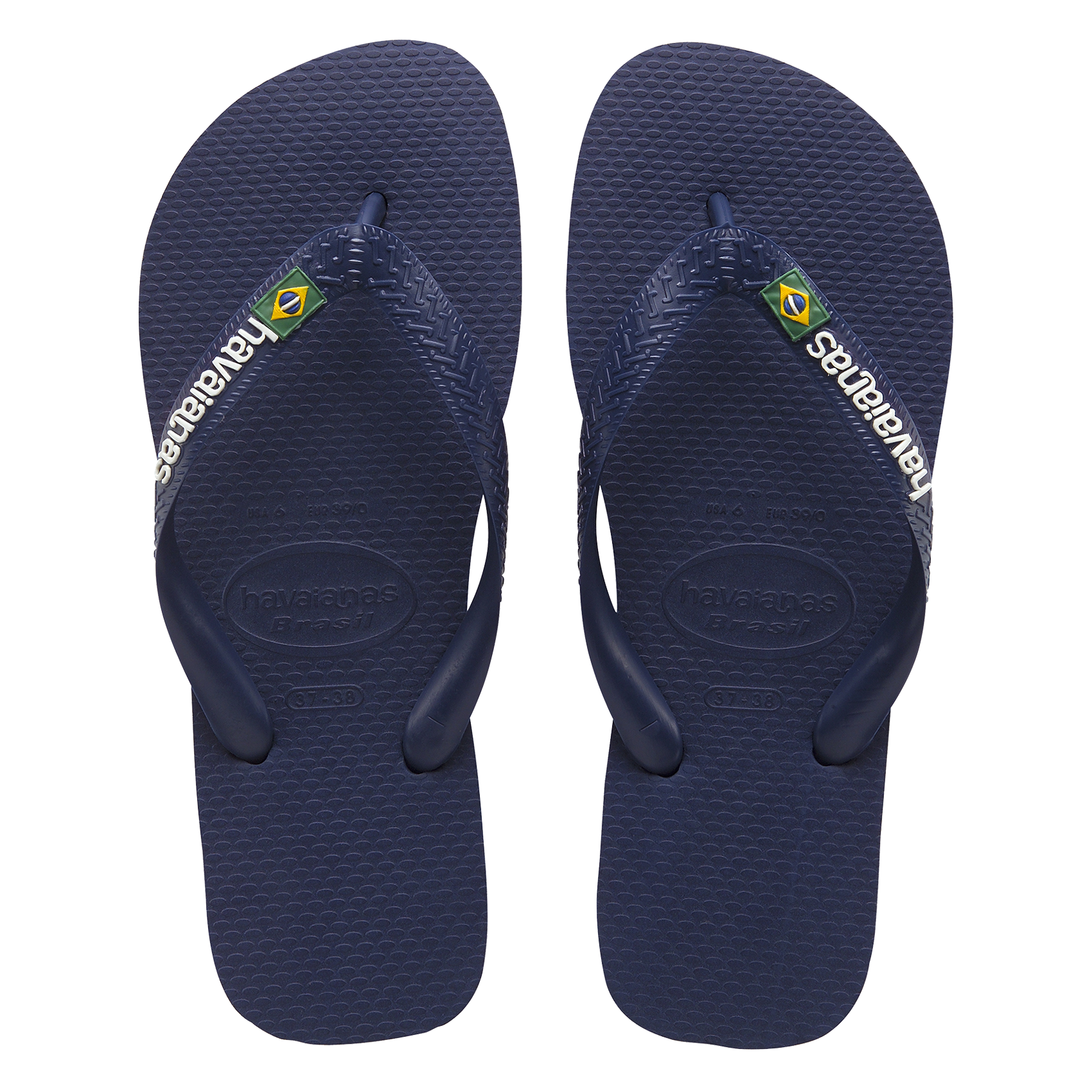 BRASIL LOGO - Tongs | Bleu