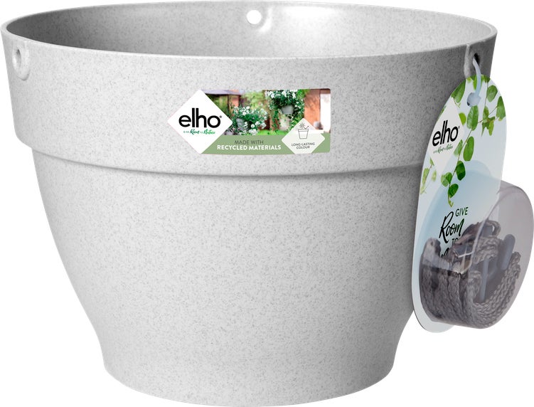 Elho hangpot Vibia Campana grijs D 26 H 18,4 cm