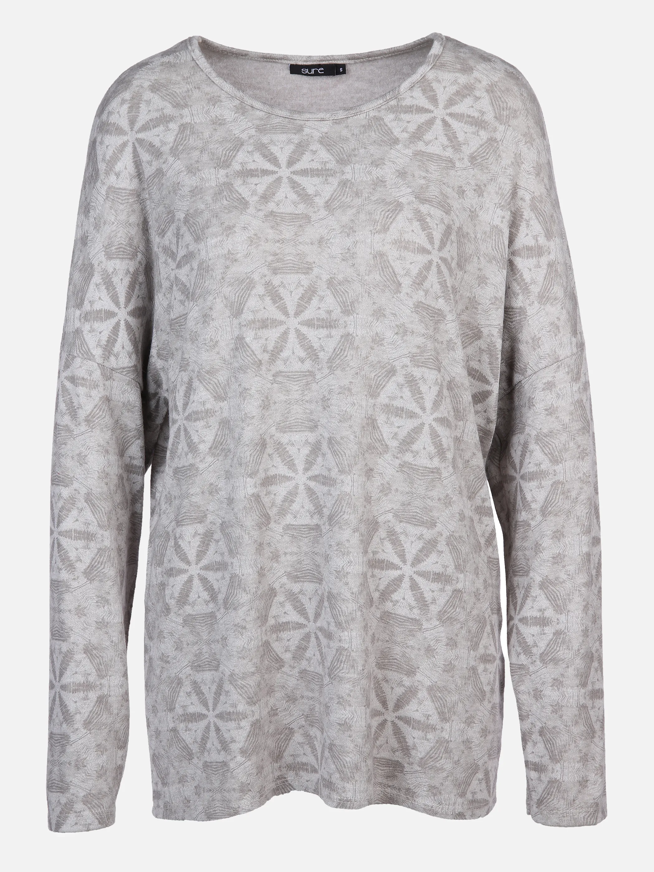 Damen Pullover mit Alloverprint