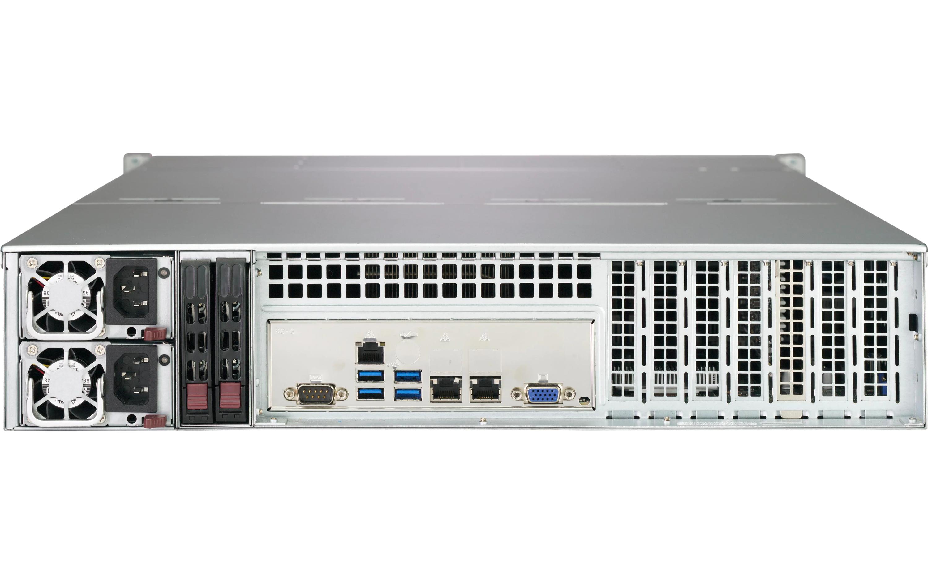 SuperChassis 829HE1C4-R1K02LPB<br>2U-Chassis für maximale Flexibilität und Effizienz in Serverumgebungen