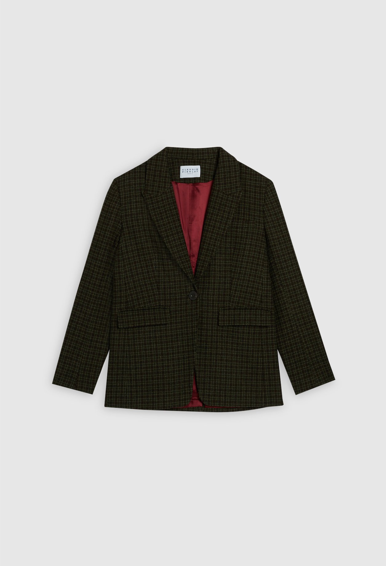 Veste oversize en laine recyclee