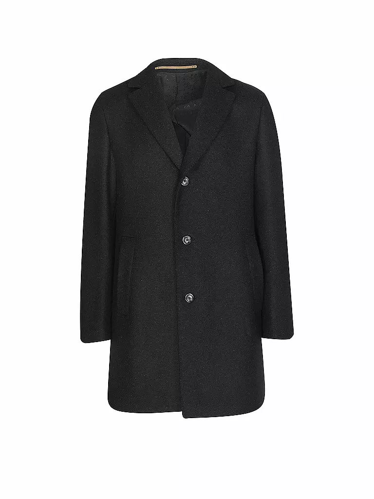 DRESSLER Wollmantel RUBEN schwarz