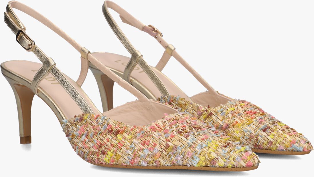 goudkleurig lodi slingbacks nivis-x