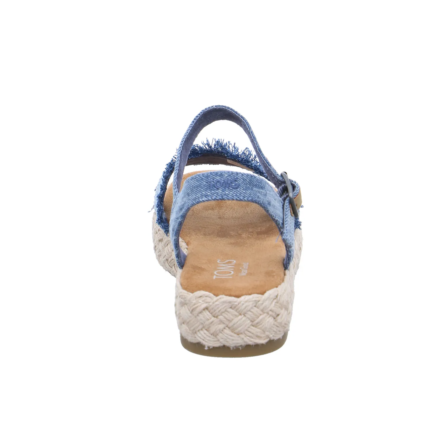 TOMS Sandalette Jeansblau Textil