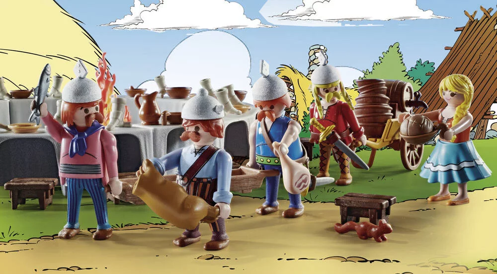 ASTERIX  - LE BANQUET DU VILLAGE - 70931
