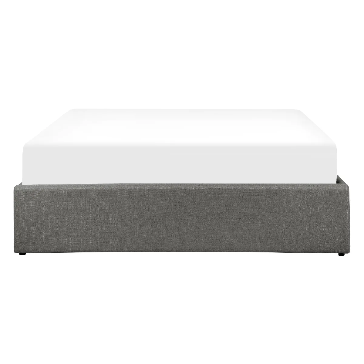 BELIANI DINAN 140x200 cm - Gris foncé