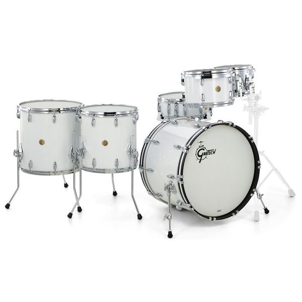 Gretsch US Custom Rock Set White Glass