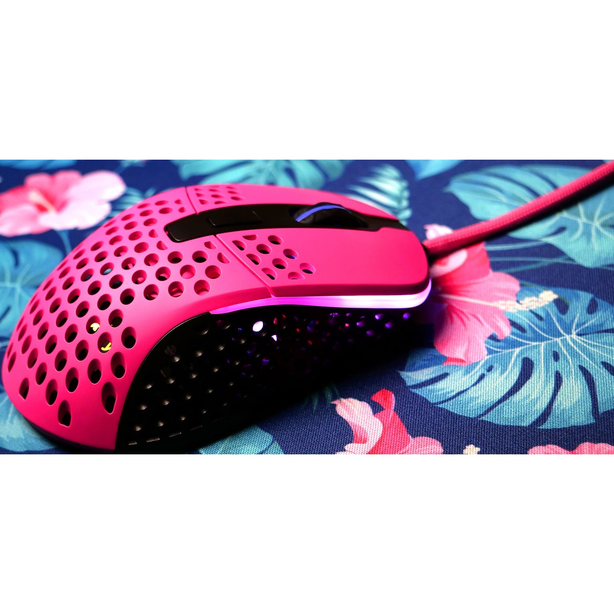 Xtrfy M4 RGB gamingmus (rosa)