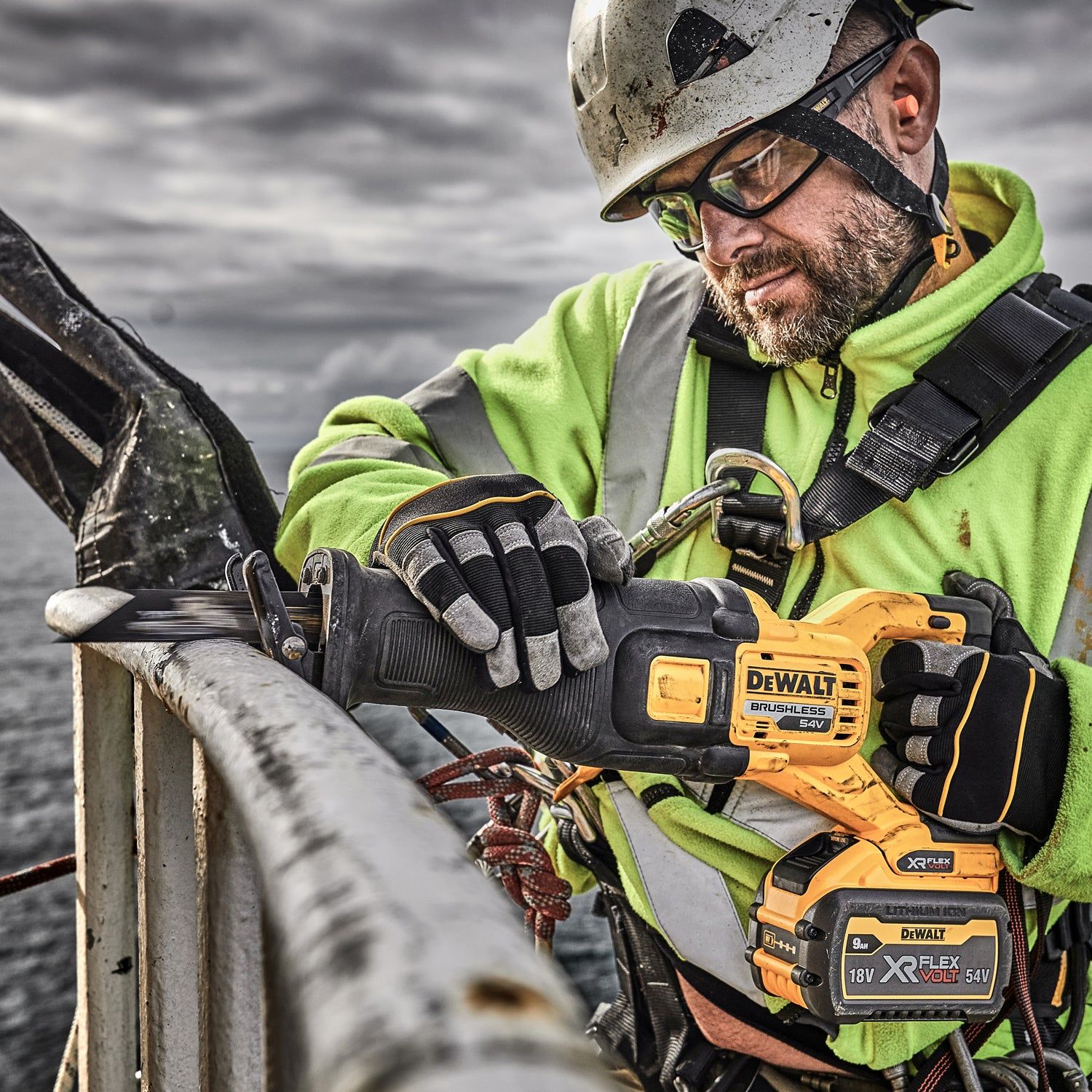 DeWALT DCS389X2 Accu Reciprozaag 54V XR Flexvolt 9,0Ah in TSTAK