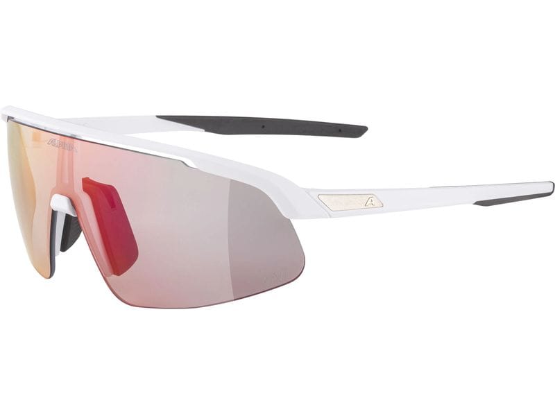 alpina Sportbrille Turbo Pro S QV - Weiss matt Velobrille Cat. 1-3