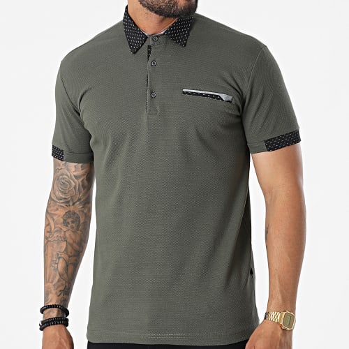 Polo Manches Courtes JP-849 Vert Kaki