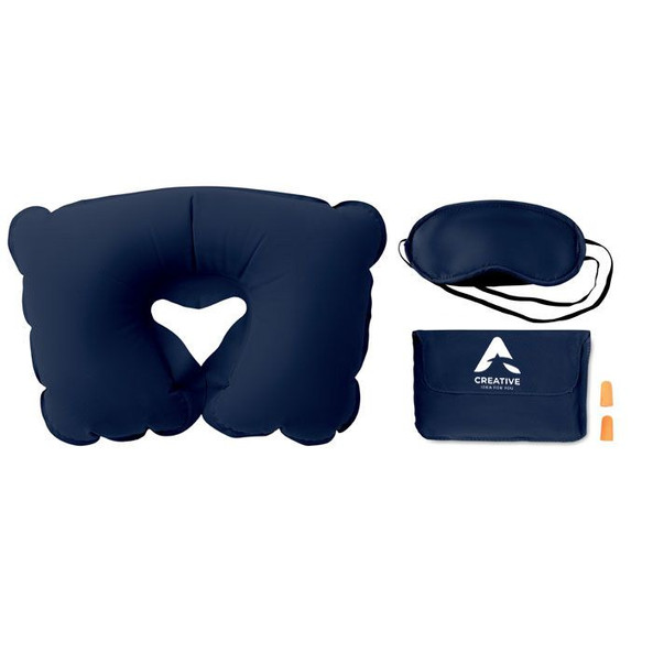 GiftRetail MO7263 - TRAVELPLUS Set oreiller, masque, bouchons