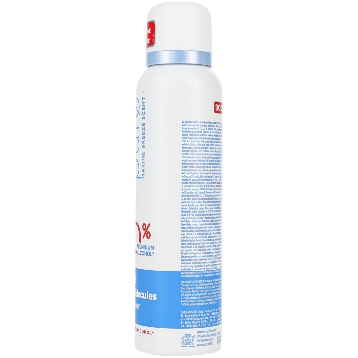 Borotalco Deo Spray Pure Marine Breeze Scent