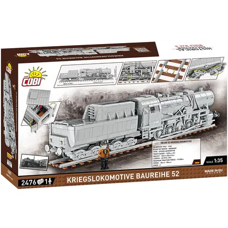 Cobi 6281 Historical Collection - Kriegslokomotive Baureihe 52