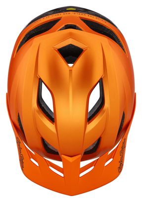 Casque Troy Lee Designs Flowline SE Mips Radian Orange/Noir