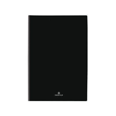 Agenda de poche Odessa - 1 semaine sur 2 pages - 10 x 15 cm - noir - Oberthur