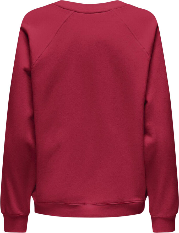 ONLY ONLDAZE L/S O-NECK CC SWT Racing red