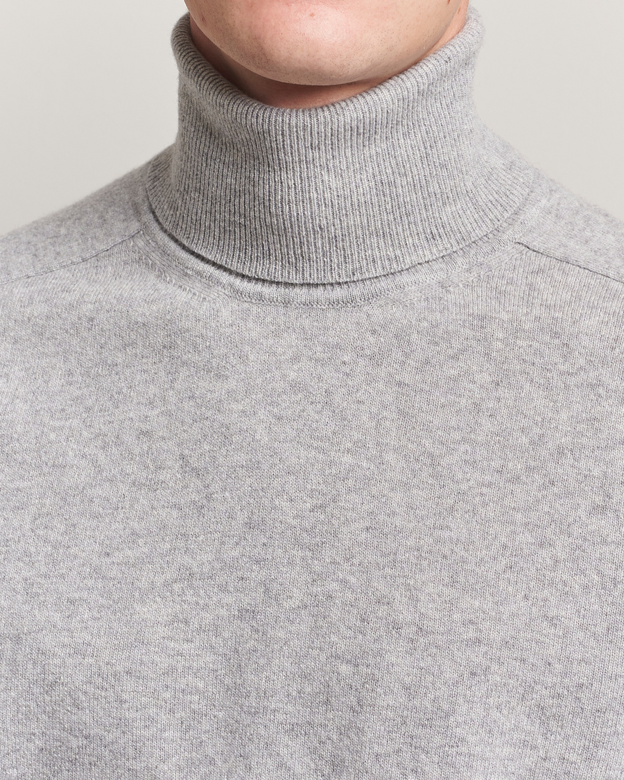 Altea Wool/Cashmere Rollneck Light Grey