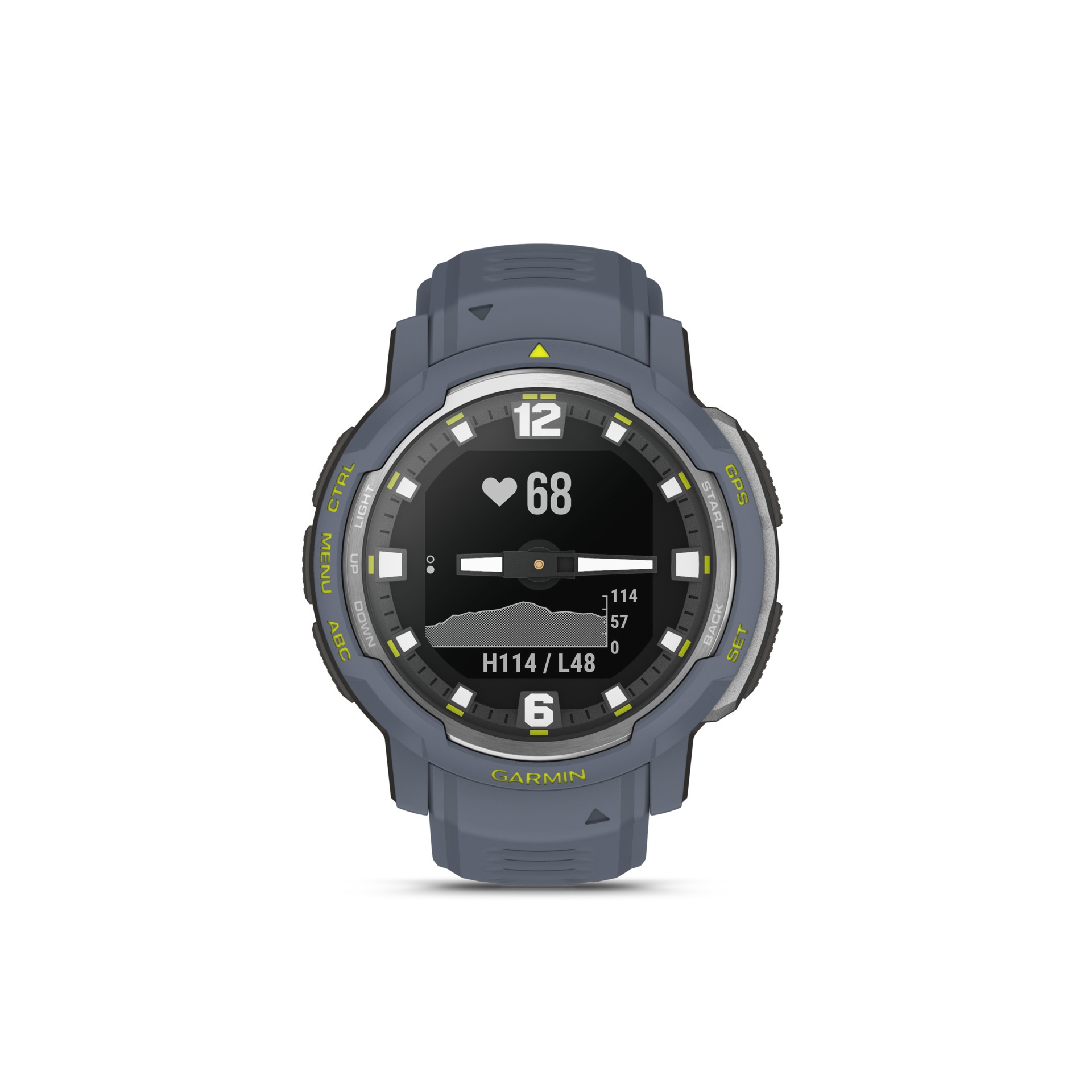 Garmin Smartwatch »INSTINCT CROSSOVER« (2,3 cm / 0,9 ″)