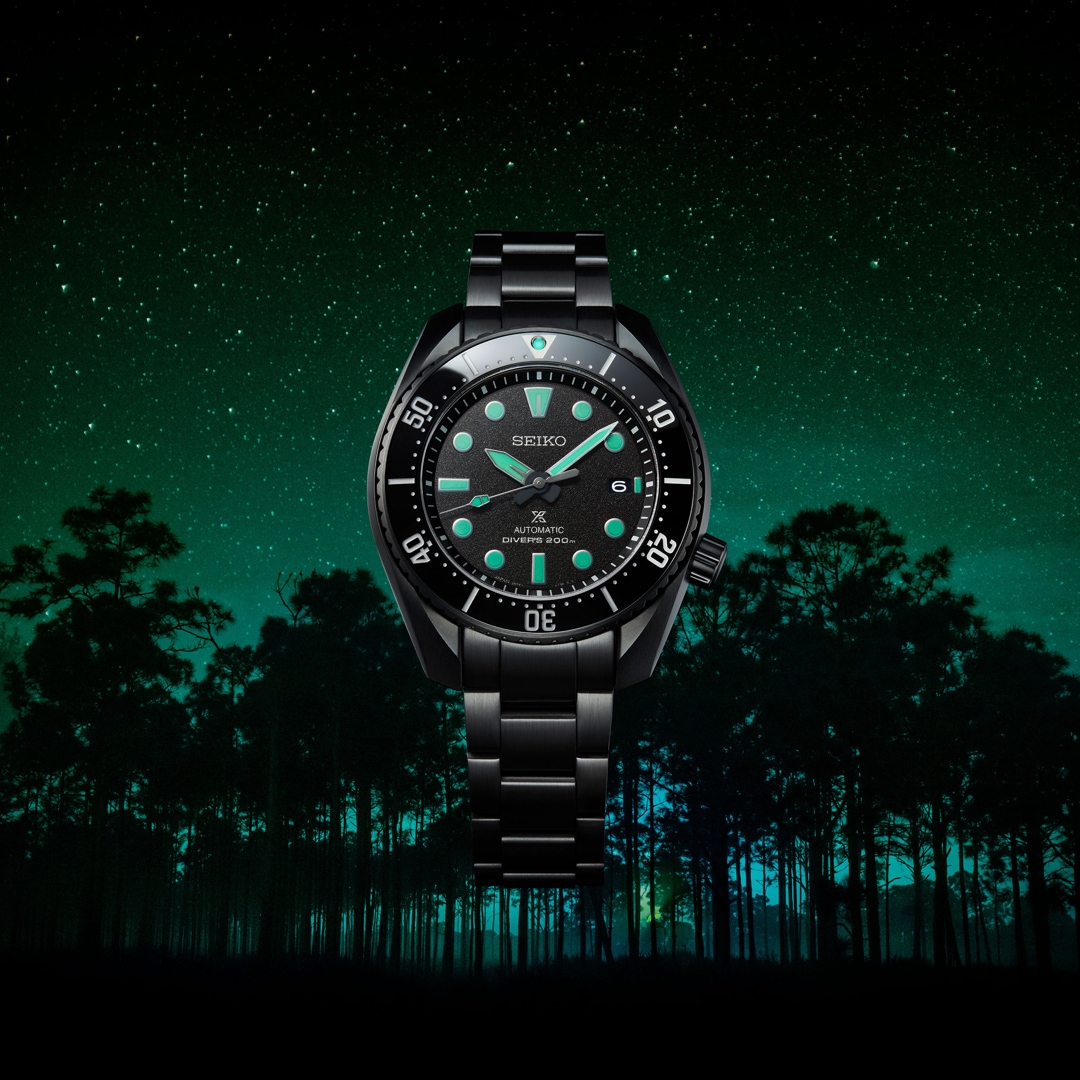 Seiko Prospex Black Series Night Vision King Sumo Diver Limited Edition
