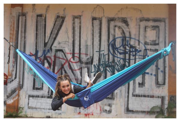 Hamac Ticket To The Moon King Size Bleu