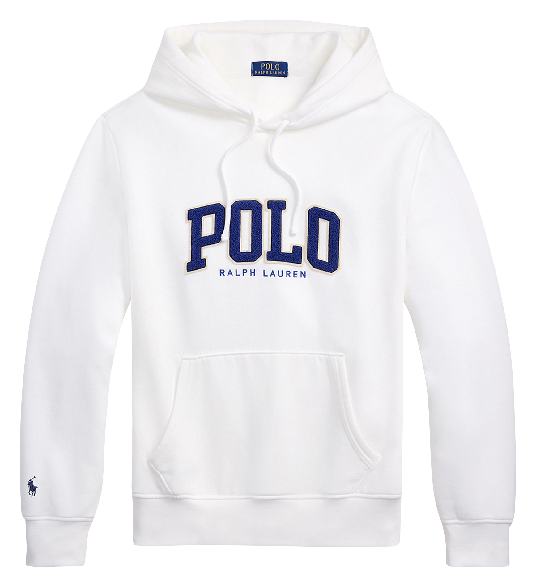 Sweat à broderies en coton mélangé | Blanc