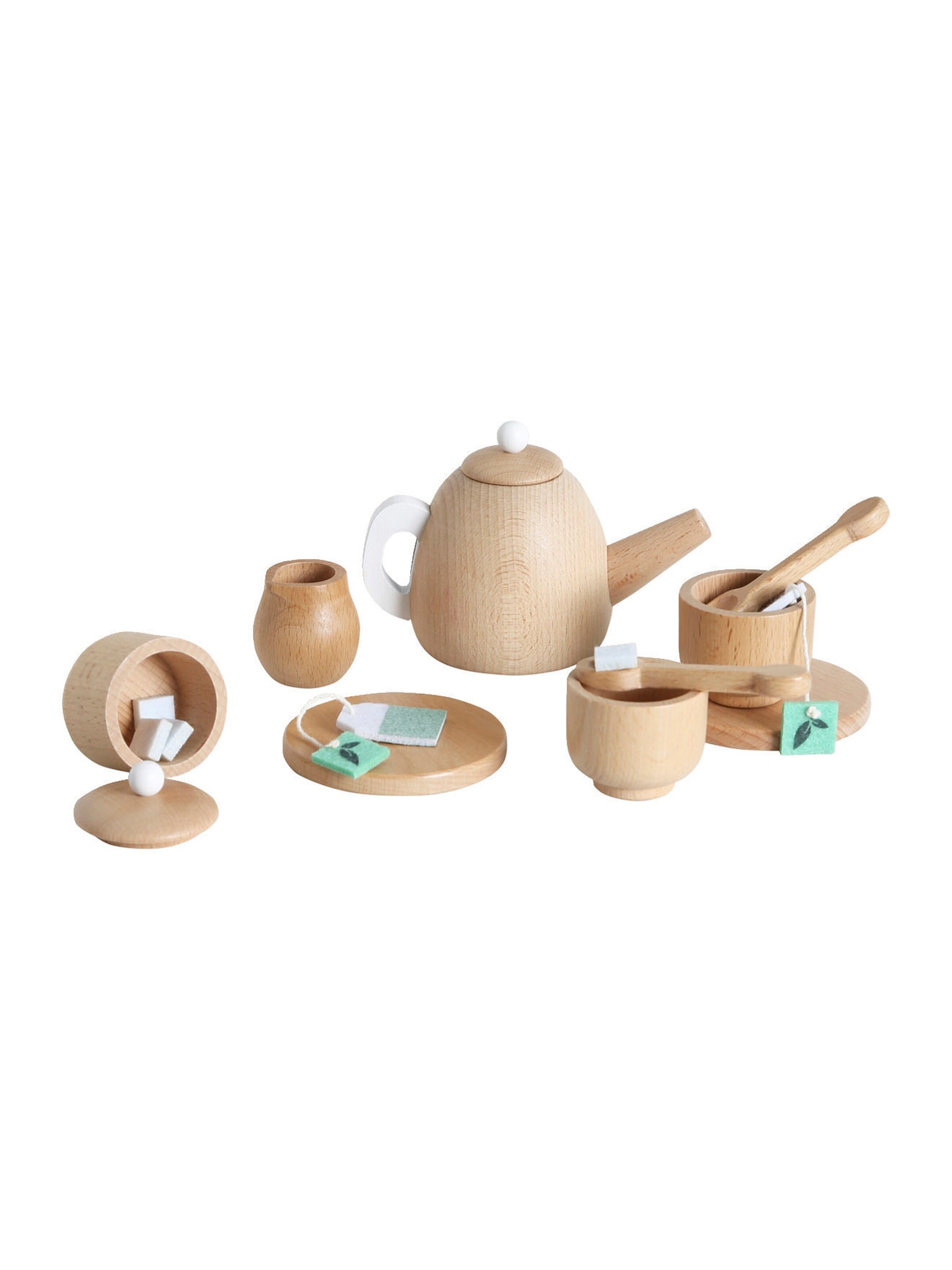 Vertbaudet Kinder Teeservice, Holz FSC® natur