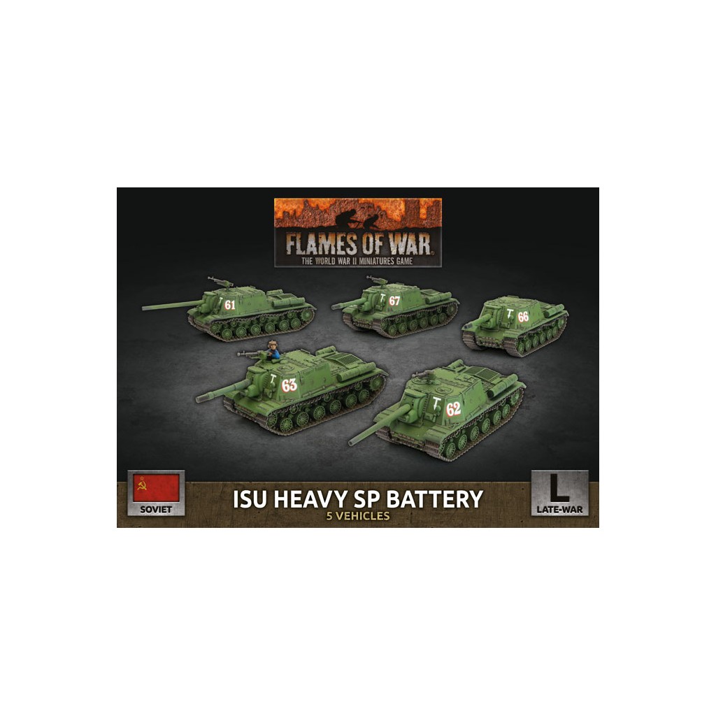 Flames of War - ISU Heavy SP Battery