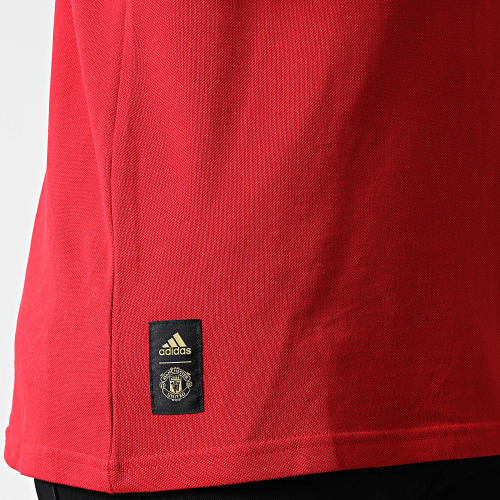 Polo A Manches Courtes Manchester United FC Q2 H56686 Rouge