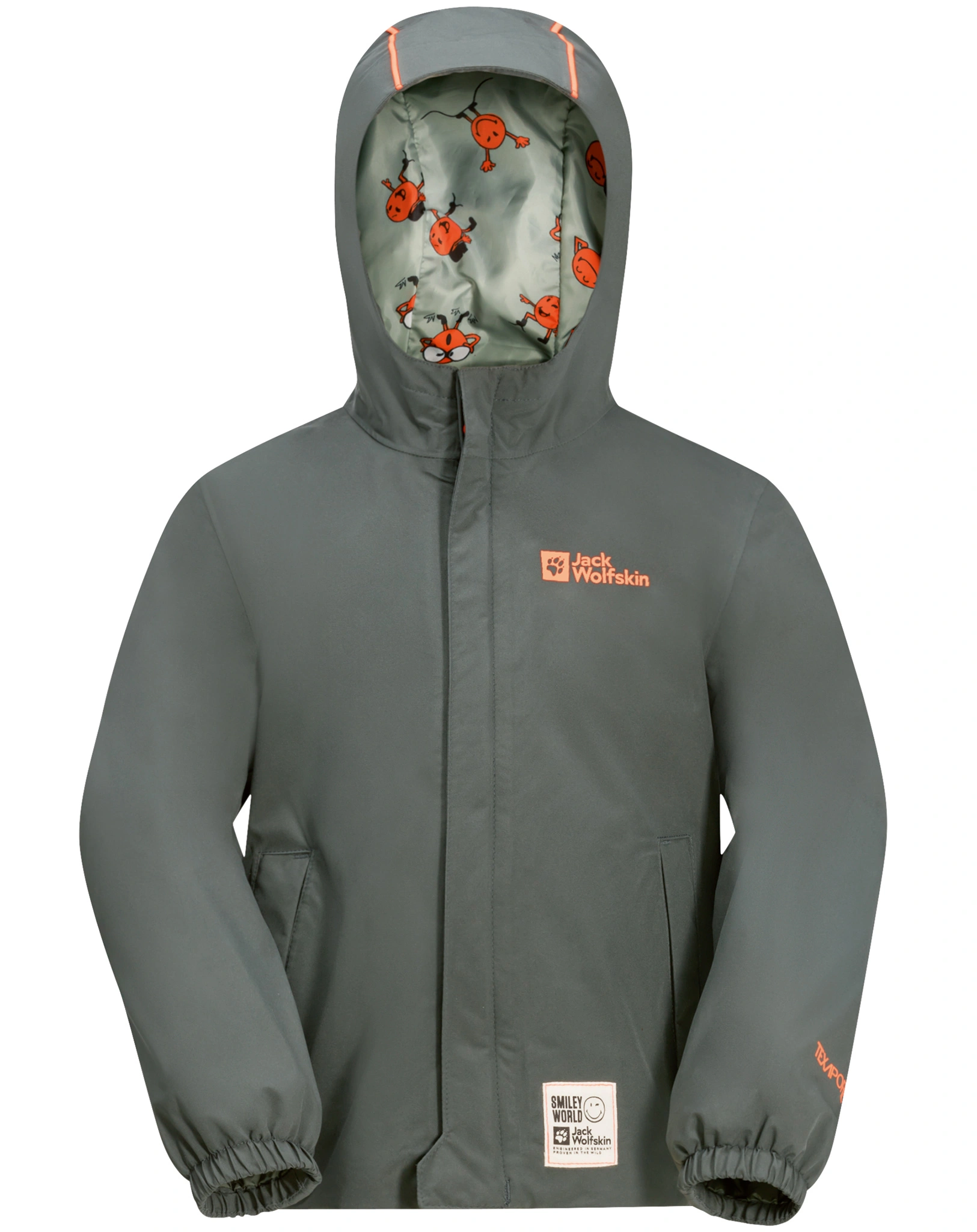 Funktionsjacke SMILEYWORLD in slate green