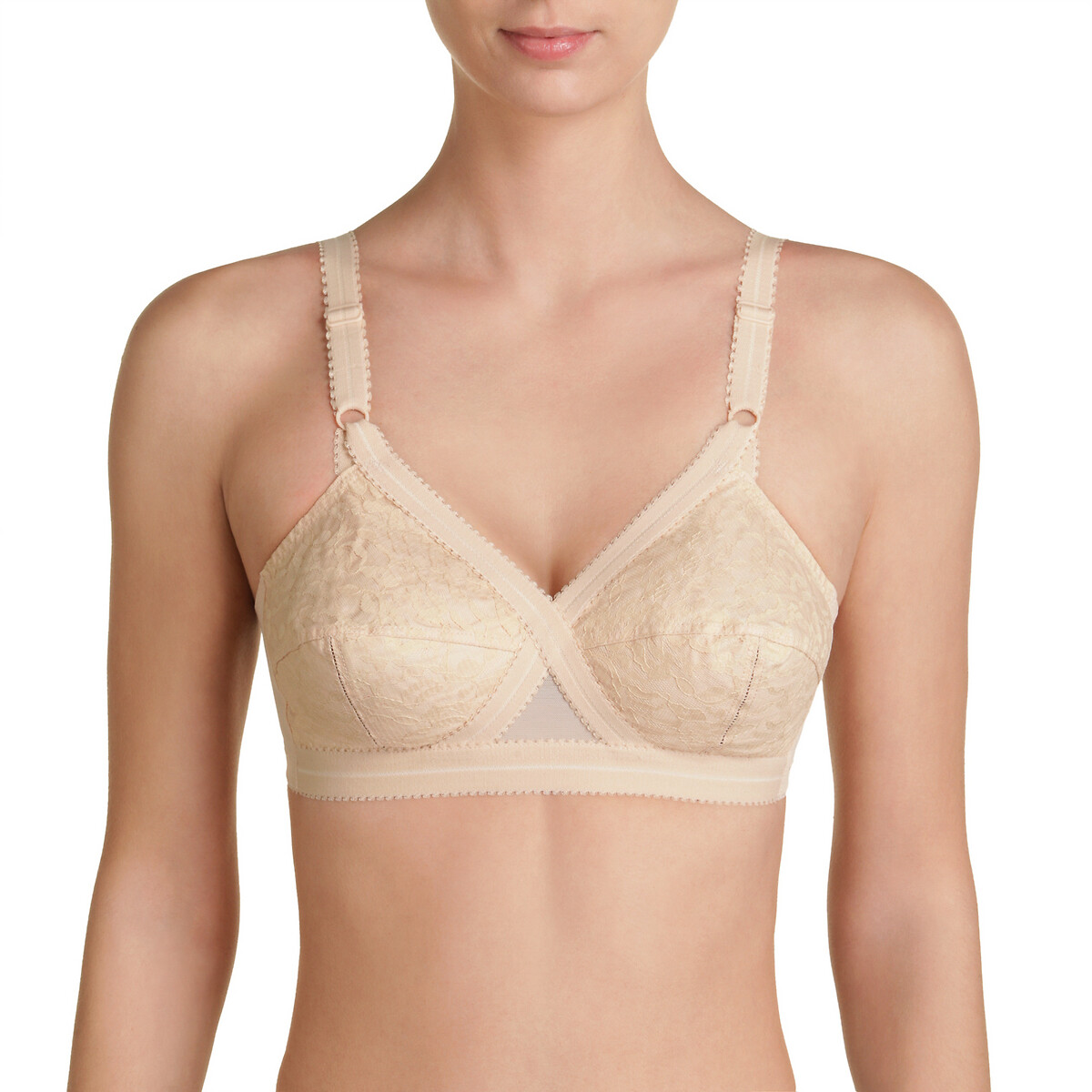 PLAYTEX<br>Sutiã sem aro com estampa de corações cruzados