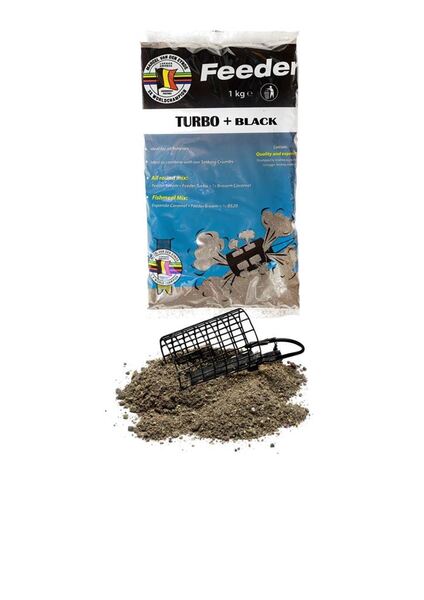 Amorce Marcel Van Den Eynde Feeder Turbo  Black (1kg)