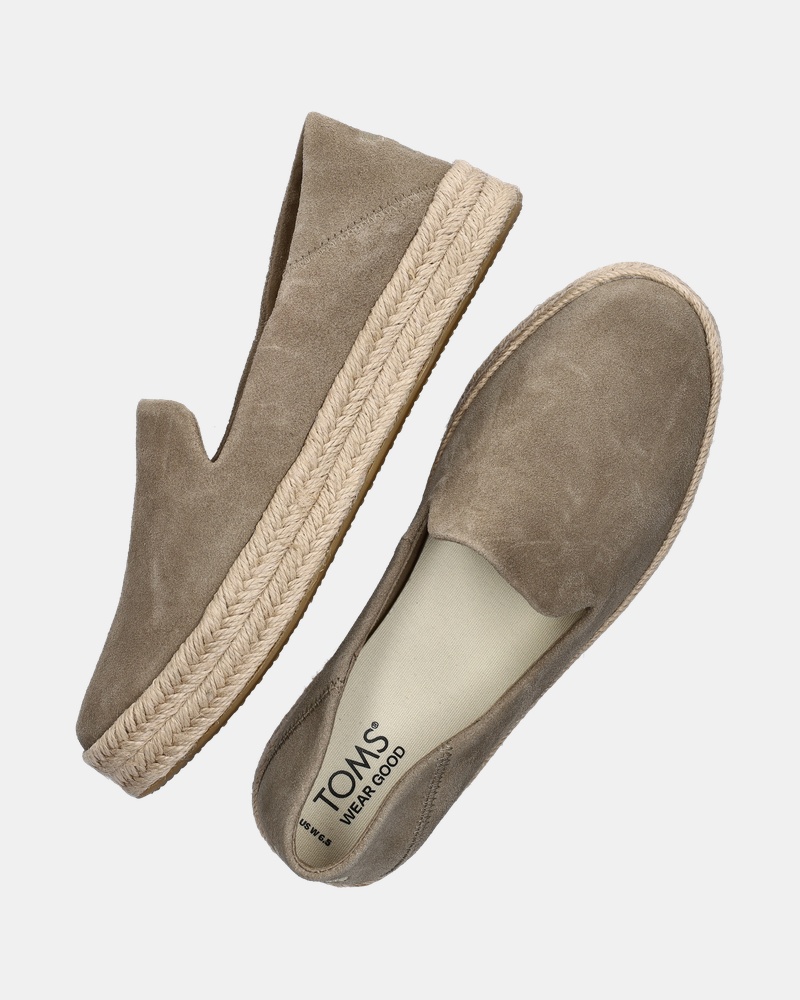 Toms Carolina Espadrilles  - bruin