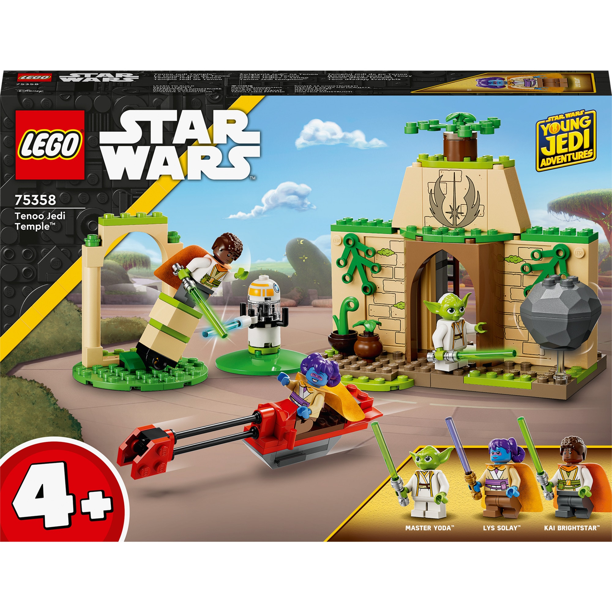 LEGO Konstruktionsspielzeug Star Wars Tenno Jedi Temple