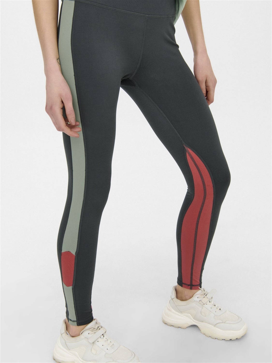 ONPFELONE Hohe Taille Slim Fit Sportleggings Dark Shadow